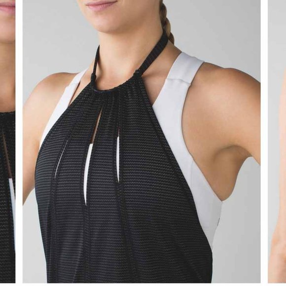 Lululemon Women 4 Itty Bitty Mesh Halter - Picture 13 of 13